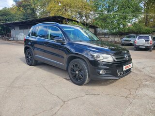 2012 Volkswagen Tiguan I Рестайлинг, чёрный, 1300000 рублей, вид 4