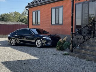 2018 Toyota Camry VIII (XV70), синий, 2870000 рублей, вид 5