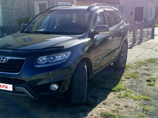 2012 Hyundai Santa Fe II Рестайлинг, серый, 1330000 рублей, вид 4