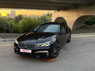 2016 BMW 7 серии Long 730Ld xDrive VI (G11/G12), чёрный, 3350000 рублей, вид 2
