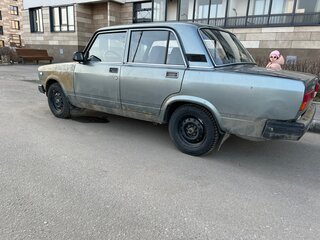 2010 Lada (ВАЗ) 2107, серебристый, 160000 рублей, вид 5