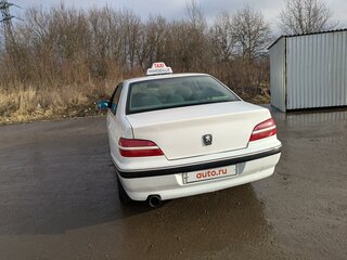 2002 Peugeot 406 I Рестайлинг, белый, 490000 рублей, вид 4