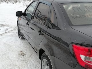 2015 Lada (ВАЗ) Granta I, чёрный, 390000 рублей, вид 4