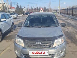 2012 Lada (ВАЗ) Granta I, серебристый, 400000 рублей, вид 1