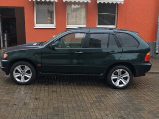 2001 BMW X5 3.0i I (E53), зелёный, 555000 рублей, вид 4
