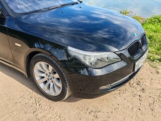 2008 BMW 5 серии 525d V (E60/E61) Рестайлинг, чёрный, 2290000 рублей, вид 4
