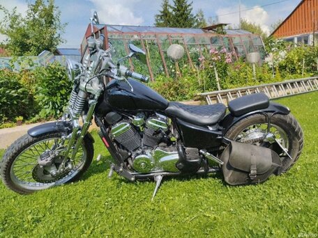1998 Honda Steed 400, чёрный, 300000 рублей, вид 3