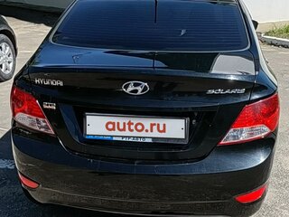 2014 Hyundai Solaris I, чёрный, 820000 рублей, вид 4