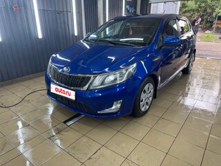 2013 Kia Rio 4-speed III, синий, 545000 рублей, вид 1