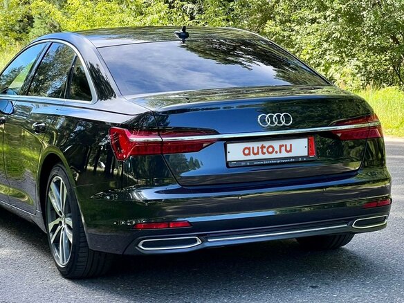 2018 Audi A6 40 TDI V (C8), серый - вид 6