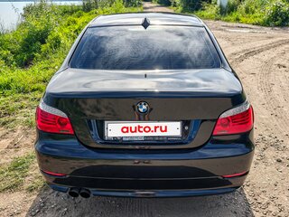 2008 BMW 5 серии 525d V (E60/E61) Рестайлинг, чёрный, 2290000 рублей, вид 5