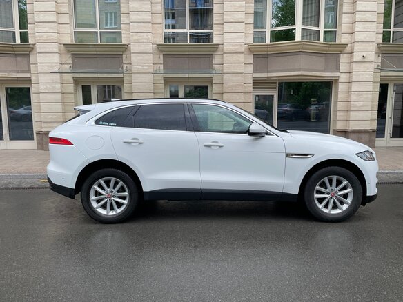 2016 Jaguar F-Pace I, белый - вид 9