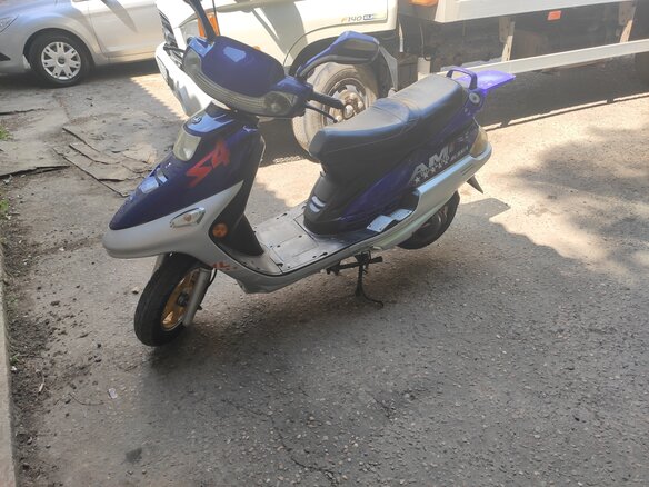 2004 Honling Cruiser, синий - вид 1
