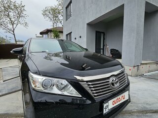 2012 Toyota Camry VII (XV50), чёрный, 1400000 рублей, вид 2