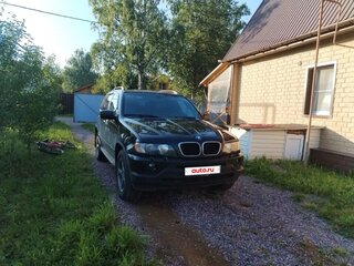 2002 BMW X5 3.0i I (E53), чёрный, 900000 рублей, вид 1