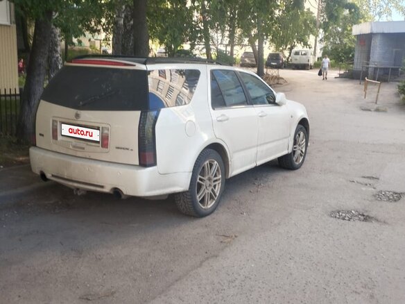 2009 Cadillac SRX 6-speed I, белый, 500000 рублей - вид 2