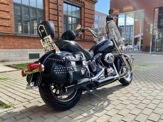 2010 Harley-Davidson Heritage, чёрный, 850000 рублей, вид 3