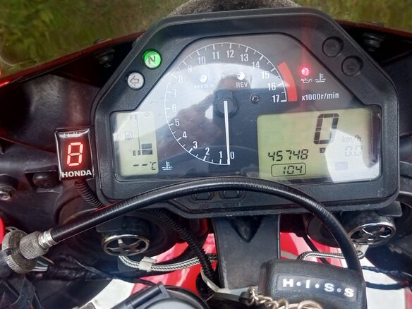 2004 Honda CBR 600RR, красный - вид 12