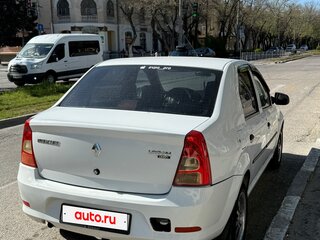 2009 Renault Logan I Рестайлинг, белый, 490000 рублей, вид 2