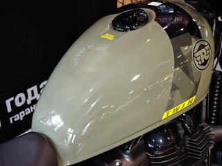 2026 Royal Enfield Shotgun, зелёный, 732000 рублей, вид 5