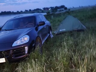 2009 Porsche Cayenne Diesel I Рестайлинг (957), коричневый, 1900000 рублей, вид 4