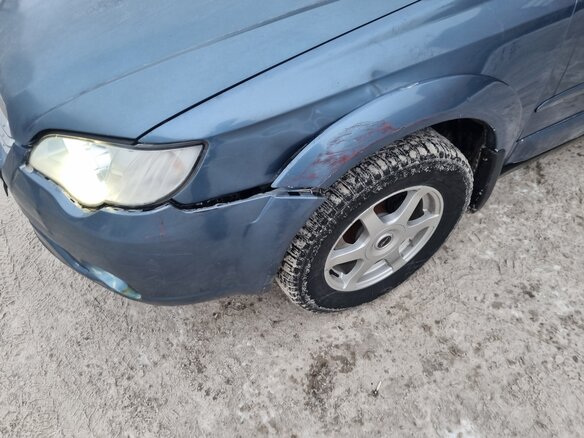 2007 Subaru Outback III Рестайлинг, синий, 1250000 рублей - вид 8