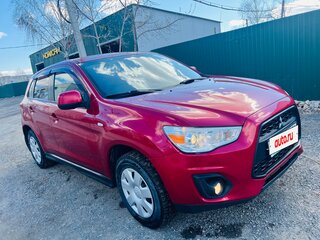 2014 Mitsubishi ASX I Рестайлинг, красный, 1360000 рублей, вид 1