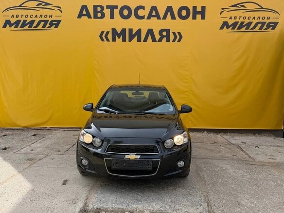 2012 Chevrolet Aveo II, чёрный - вид 7