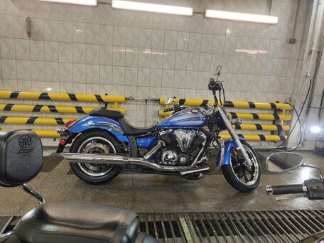 2009 Yamaha XVS950, синий, 650000 рублей, вид 4