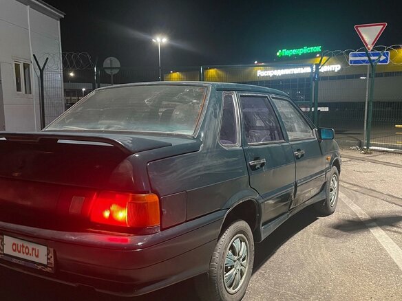 2002 Lada (ВАЗ) 2115, зелёный, 125000 рублей - вид 2