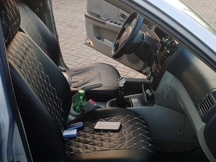 2006 Kia Cerato I Рестайлинг, голубой, 250000 рублей - вид 4