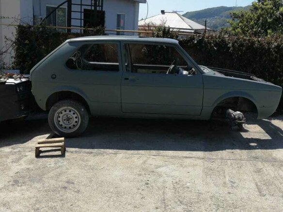 1981 Volkswagen Golf I, зелёный, 150000 рублей - вид 10