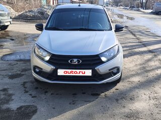 2020 Lada (ВАЗ) Granta I Рестайлинг, серебристый, 670000 рублей, вид 2