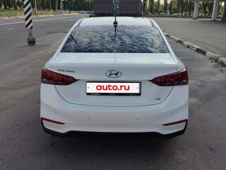 2018 Hyundai Solaris II, белый, 1345000 рублей, вид 4
