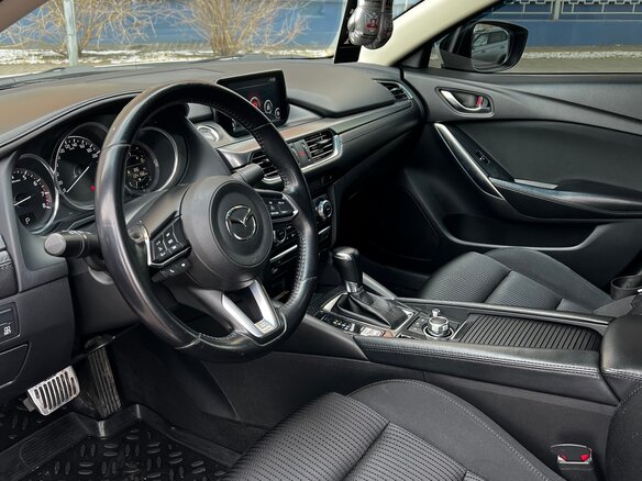 2018 Mazda 6 III (GJ) Рестайлинг 2, белый, 2150000 рублей - вид 7