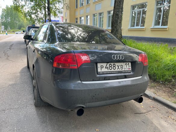 2005 Audi A4 III (B7), чёрный, 1200000 рублей - вид 7