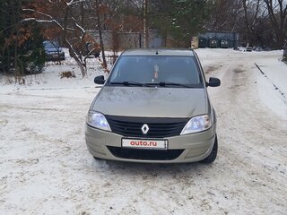 2012 Renault Logan I Рестайлинг, серый, 450000 рублей, вид 2