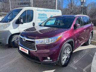 2014 Toyota Highlander III (XU50), пурпурный, 2500000 рублей, вид 1