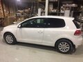 2010 Volkswagen Golf VI, белый - вид 4