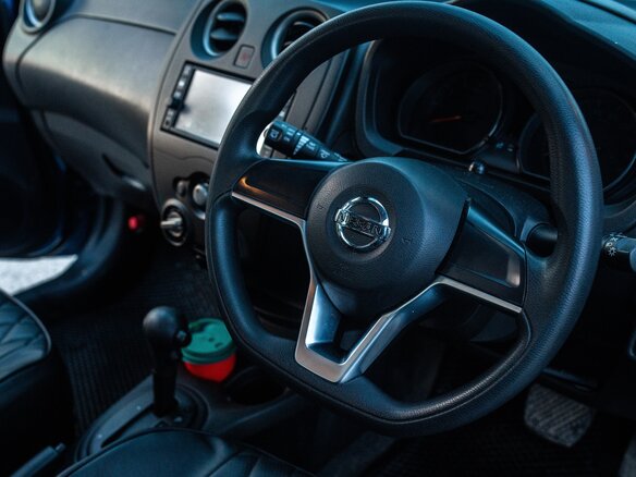 2017 Nissan Note II Рестайлинг, синий, 1130000 рублей - вид 11