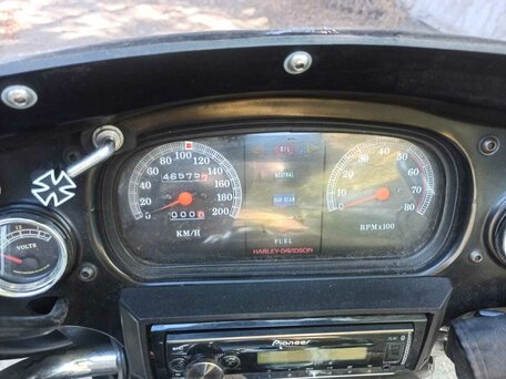 1989 Harley-Davidson Electra Glide, чёрный, 999000 рублей, вид 4