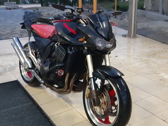 2003 Kawasaki Z 1000, чёрный, 400000 рублей - вид 1
