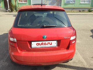 2012 Skoda Fabia II Рестайлинг, красный, 540000 рублей, вид 5