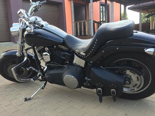 2009 Harley-Davidson Softail Custom, чёрный, 679239 рублей, вид 5