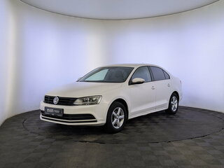 2015 Volkswagen Jetta VI Рестайлинг, белый, 1116000 рублей, вид 1