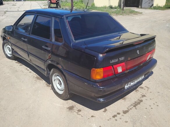 2003 Lada (ВАЗ) 2115, чёрный, 60000 рублей - вид 1