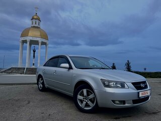 2007 Hyundai Sonata V (NF), серебристый, 550000 рублей, вид 3