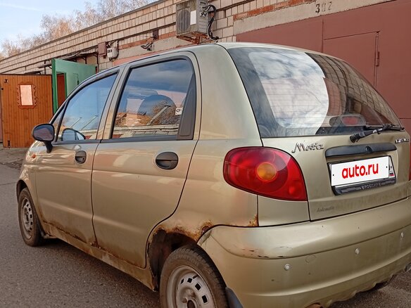 2006 Daewoo Matiz I Рестайлинг, бежевый, 200000 рублей - вид 4