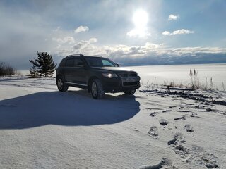 2007 Volkswagen Touareg I Рестайлинг, чёрный, 1250000 рублей, вид 4