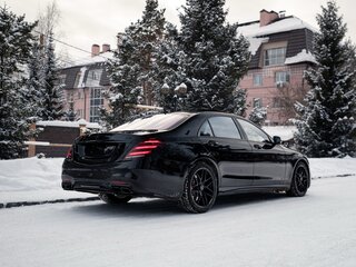 2017 Mercedes-Benz S-Класс AMG 63 AMG Long III (W222, C217) Рестайлинг, чёрный, 7950000 рублей, вид 5